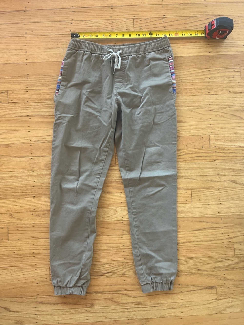 Wowie Rambler Joggers Mens Medium Stretch Aztec Southwestern Pants